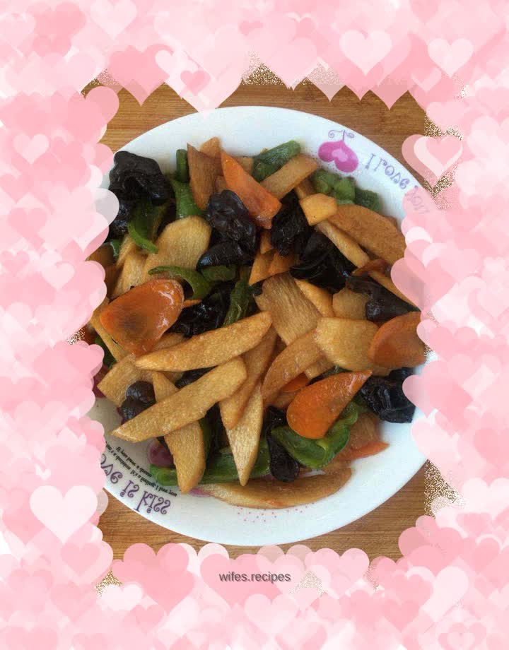 Baked Yam and Fungus