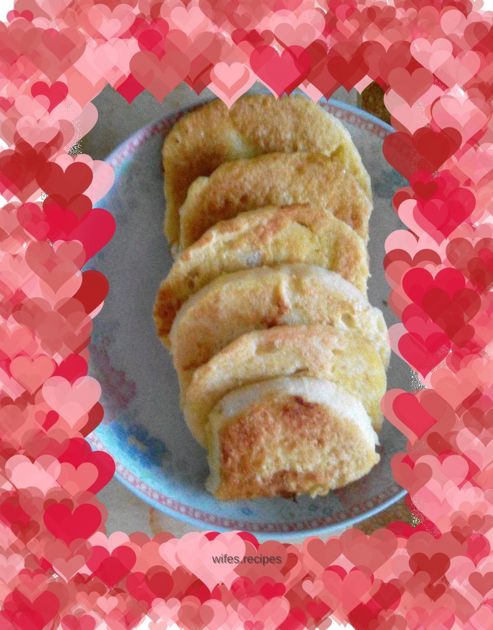 Fried steamed bun slices