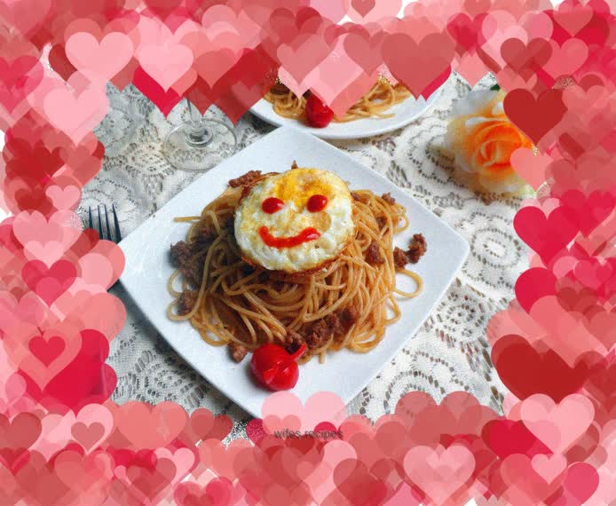 Fried Spaghetti with XO Sauce
