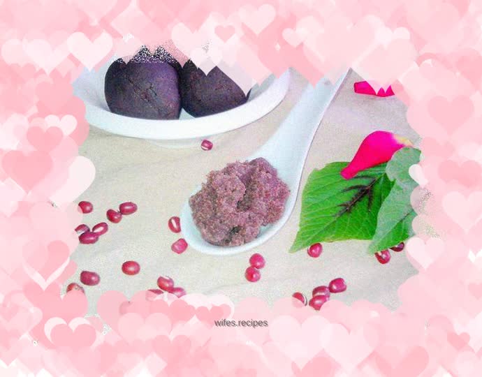 Homemade mooncake filling-bean paste filling