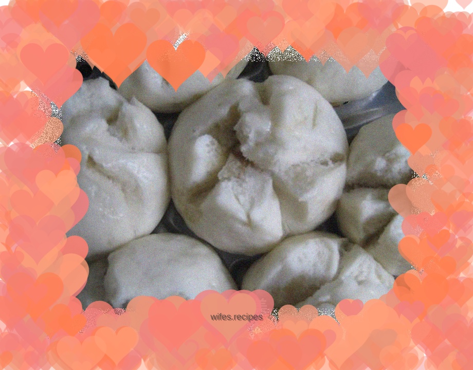 Cantonese style barbecued pork buns