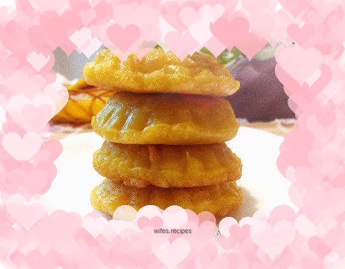 Glutinous pumpkin cake