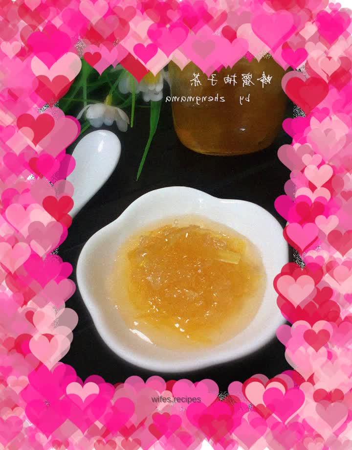 Honey grapefruit tea