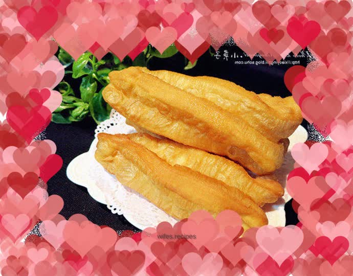 Homemade delicious fried dough sticks