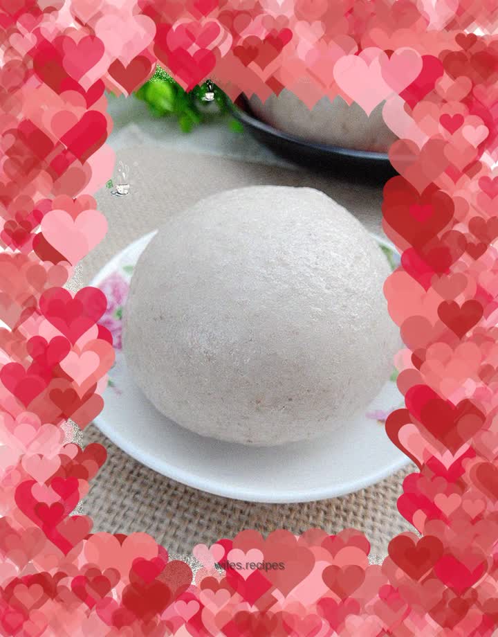 Bean dregs steamed buns