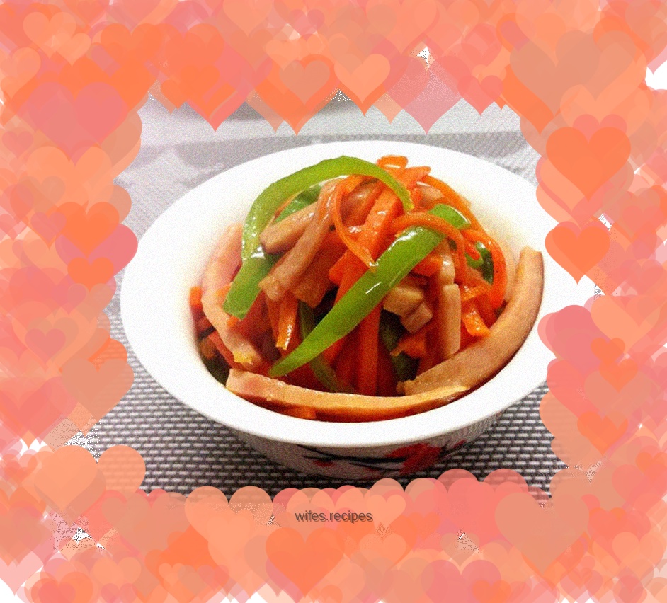 Spicy three shreds
