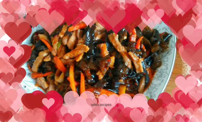 Fish-flavored shredded pork