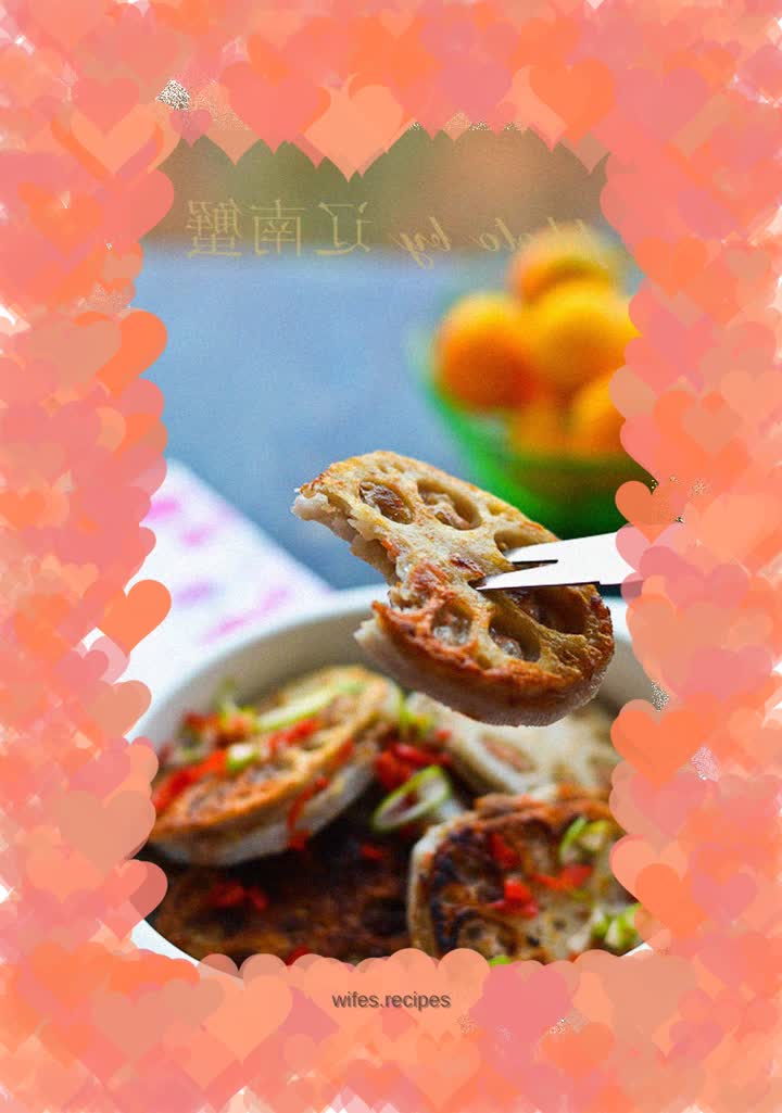 Pan-fried lotus root box