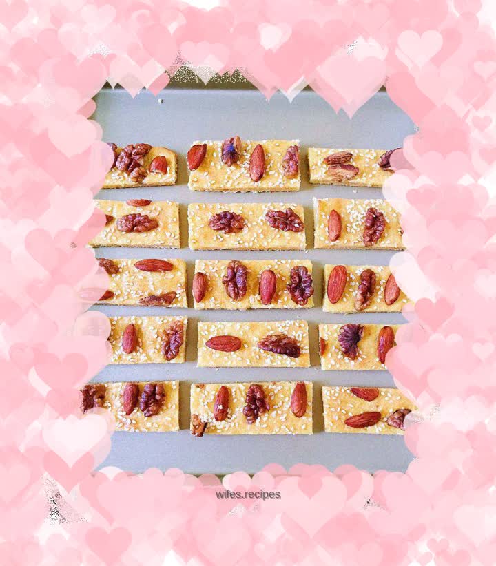 Healthy savory yam cake