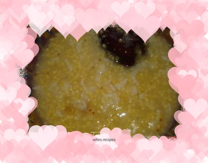 Healthy millet porridge