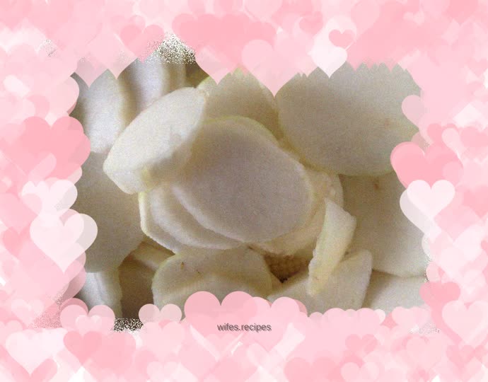 Braised bamboo shoots in oyster sauce