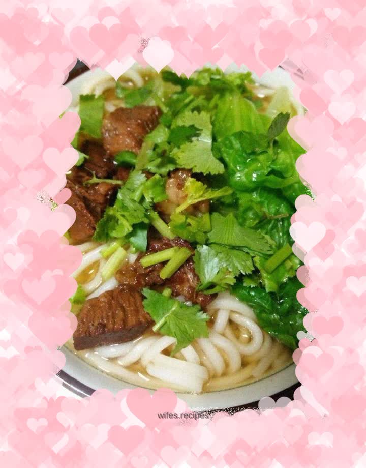 Beef noodles