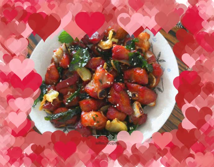 Mint Fried Pork Ribs