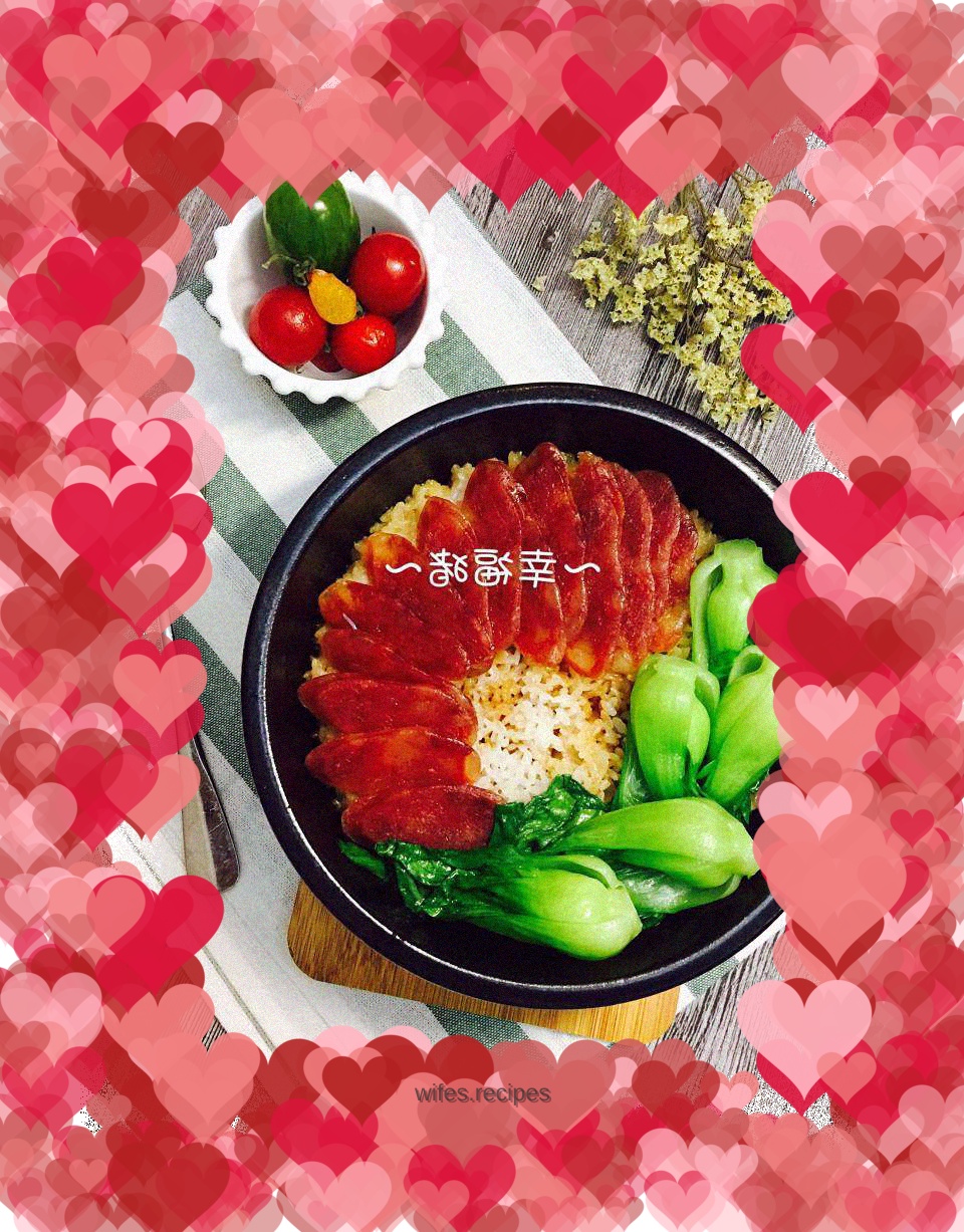 Sausage Claypot Rice