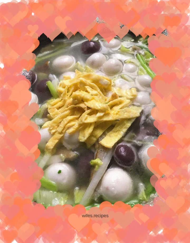 Cantonese style salty glutinous rice balls