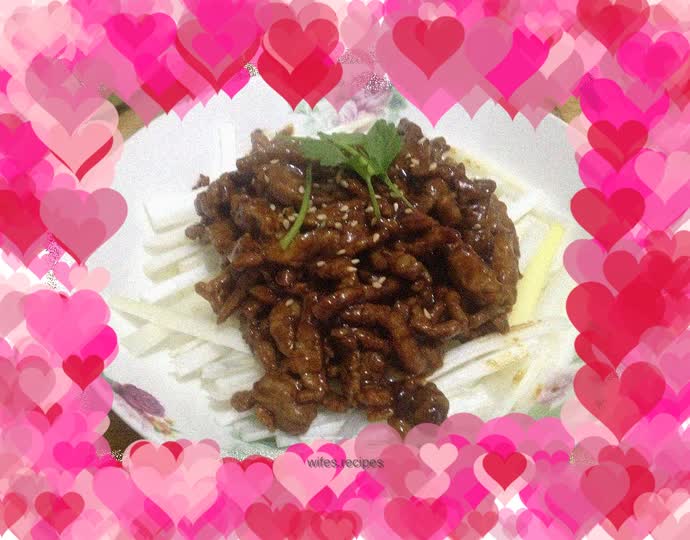 Shredded Pork with Beijing Sauce