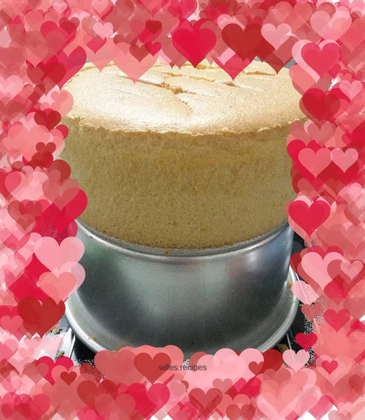 Chiffon cake (6 inches)