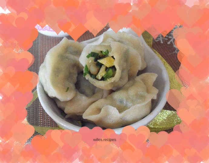 Vegetarian three-fresh dumplings