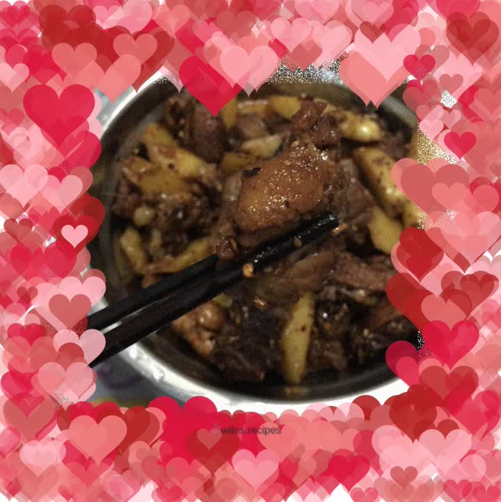 Roasted duck with ginger