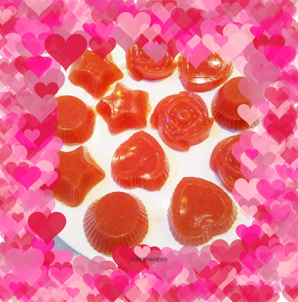 Watermelon and water chestnut cake