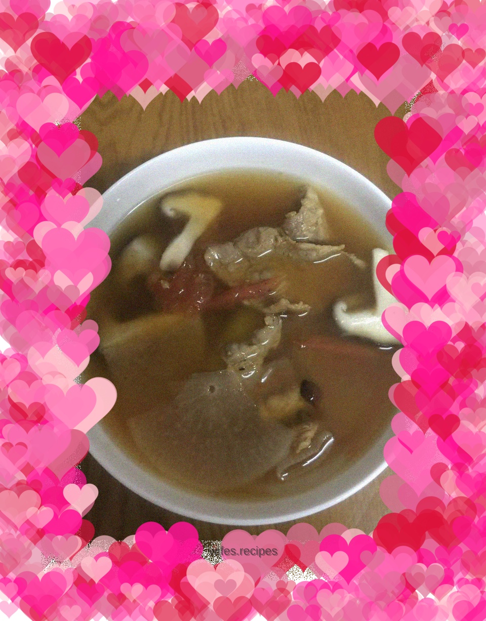 Beef health care soup