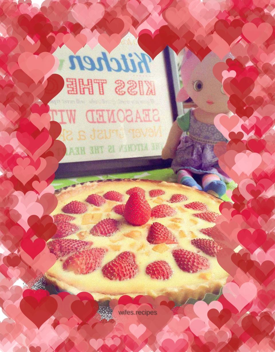Strawberry Mango Cheese Pie