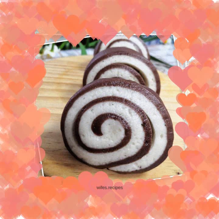 Two-color steamed buns