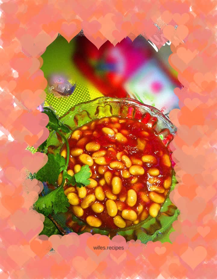 Soybeans in Tomato Sauce