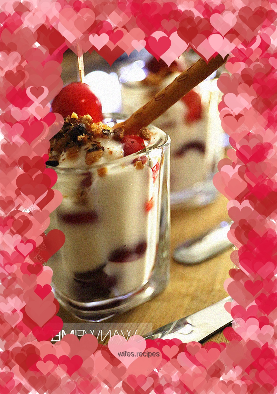 Cherry Nut Yogurt Cup