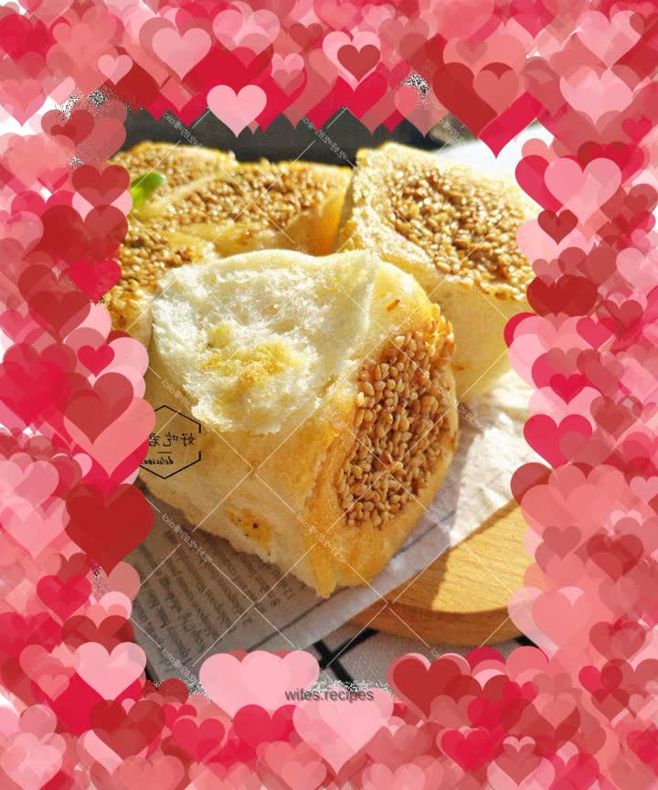 Honey crispy buns
