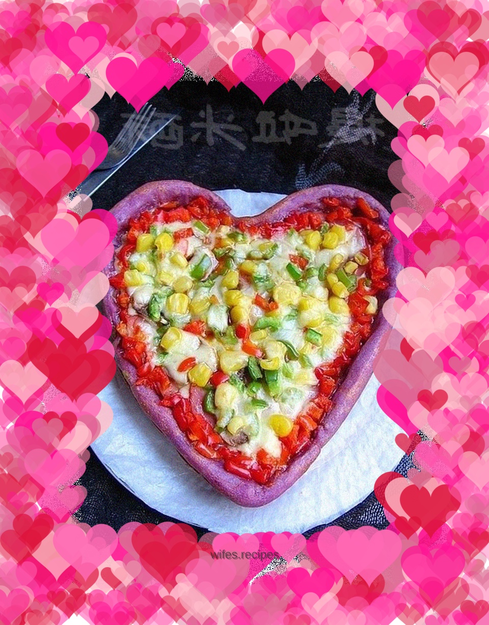 [Pizza Debut] Colorful, delicious and tempting—Purple Sweet Potato Pastoral Pizza