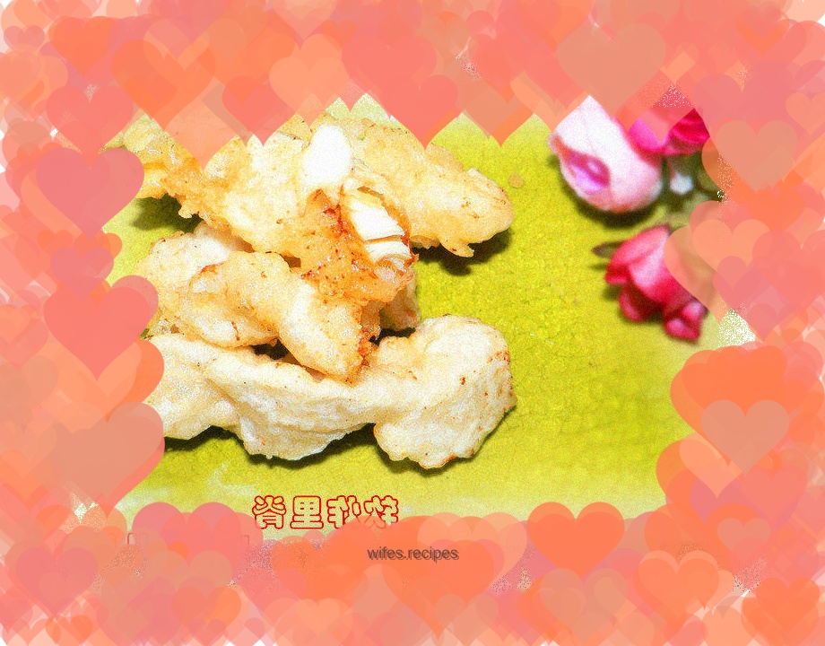 Soft fried tenderloin