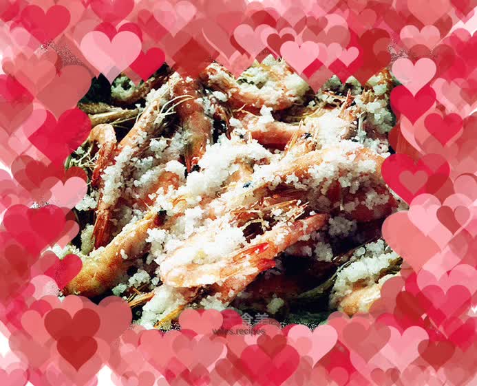 Grilled Shrimp with Coarse Salt
