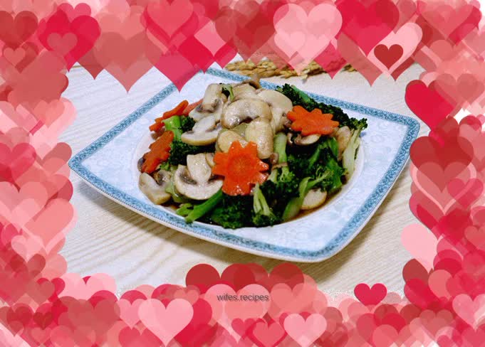 Sautéed Broccoli with Mushrooms