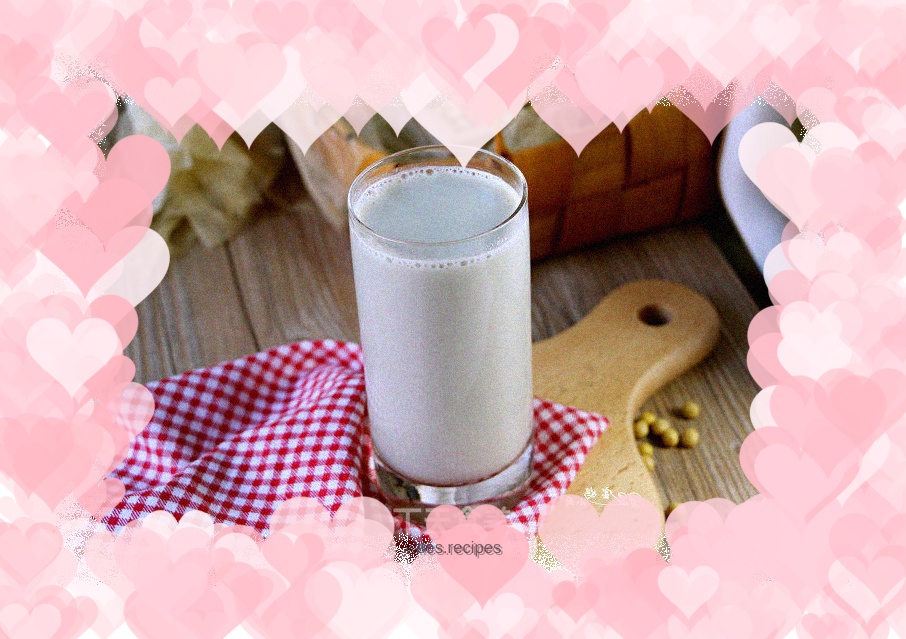 Wheat germ lotus root soy milk