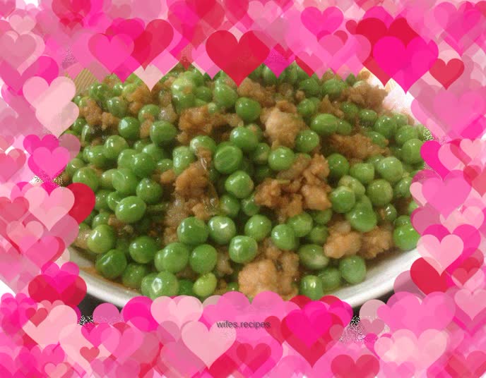 Minced peas