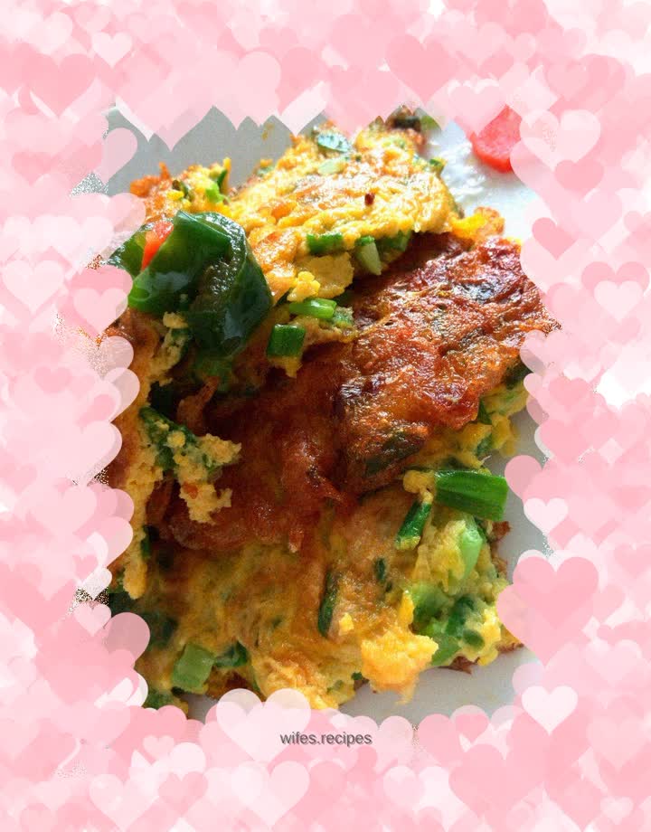 Omelette with Chives and Shrimp【Zixuanjia】