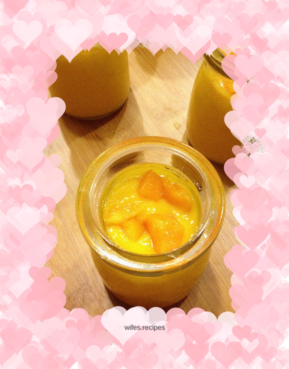 【Mango Pudding】No oven required, easy to make