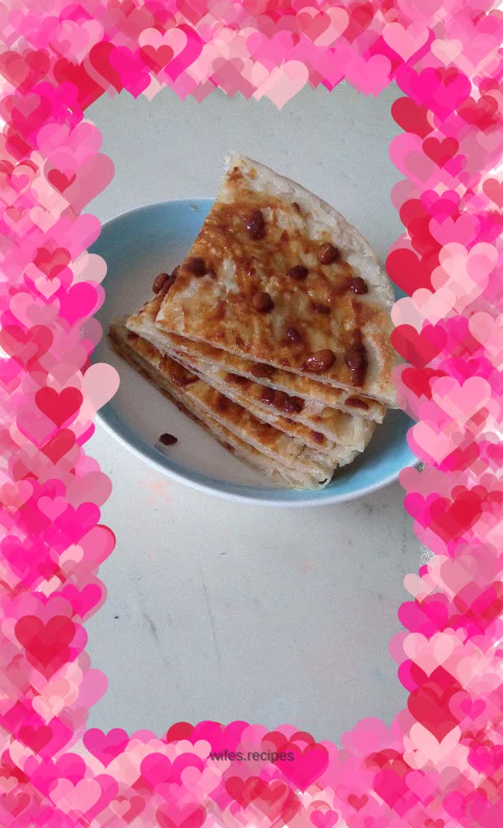 Pastry sauce pancake