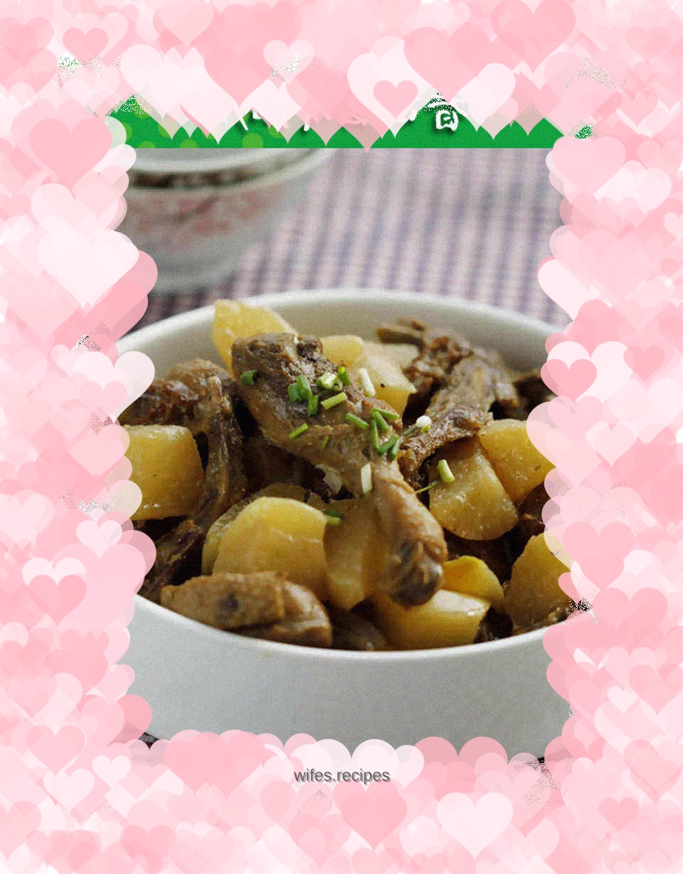 Roasted duck with white radish