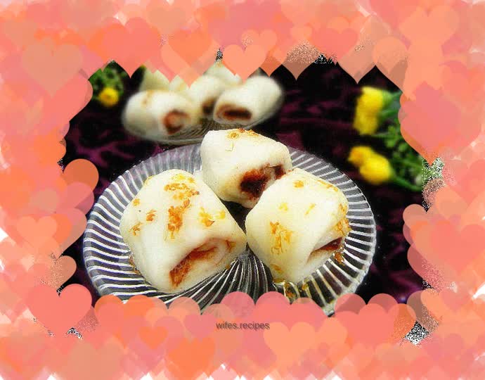 Osmanthus Rice Noodle Rolls