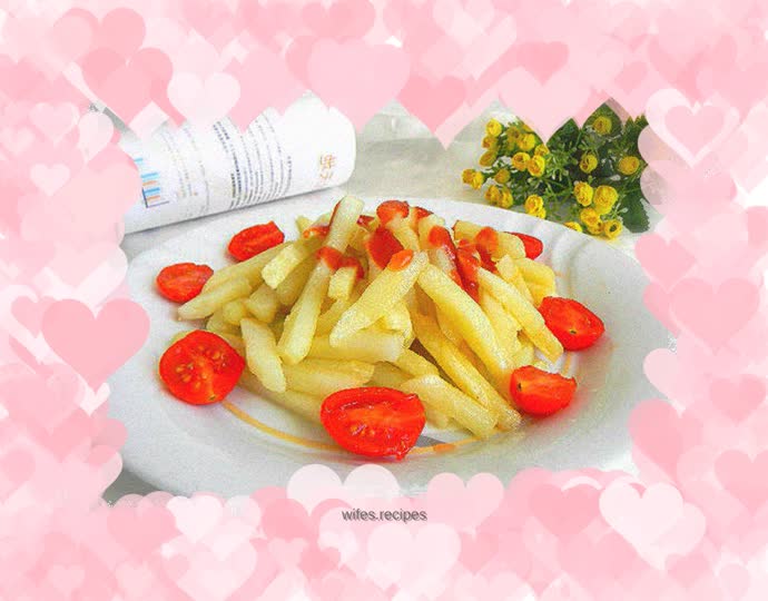 Delicious snack - French fries