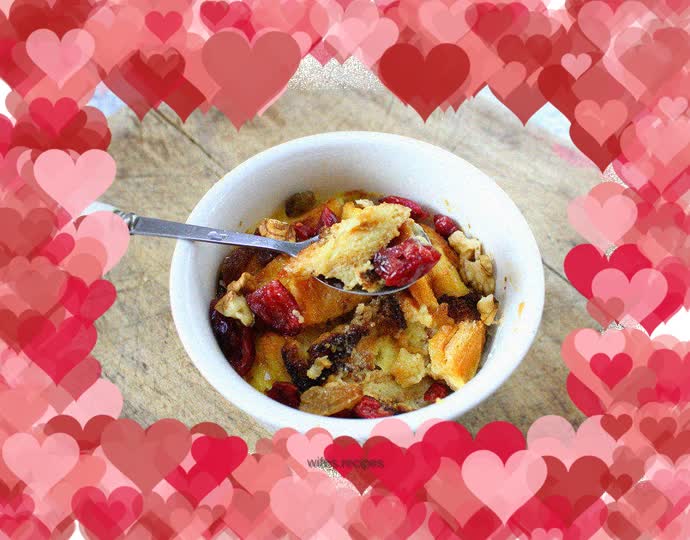 Toast Custard Pudding