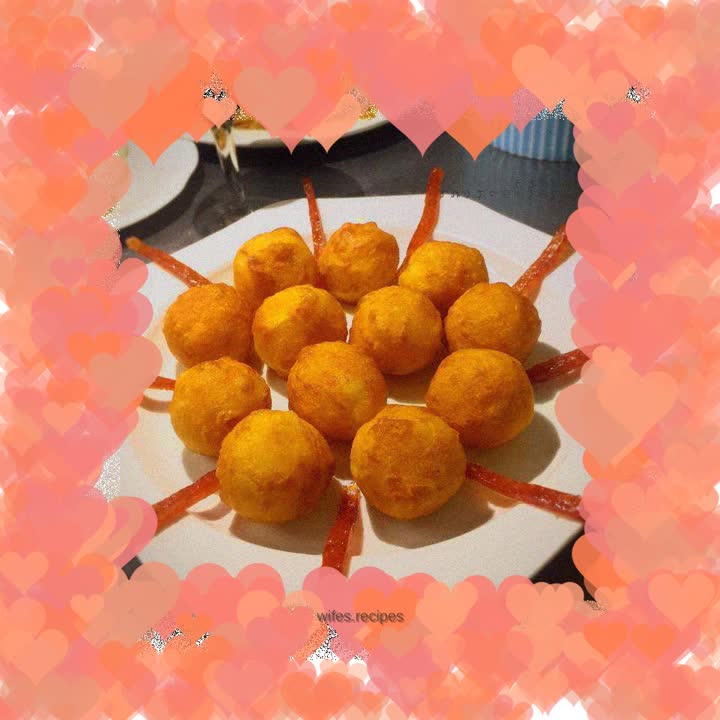Golden Potato Cheese Balls