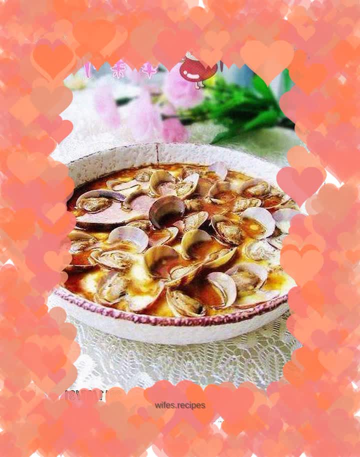 Steamed Clam with Egg