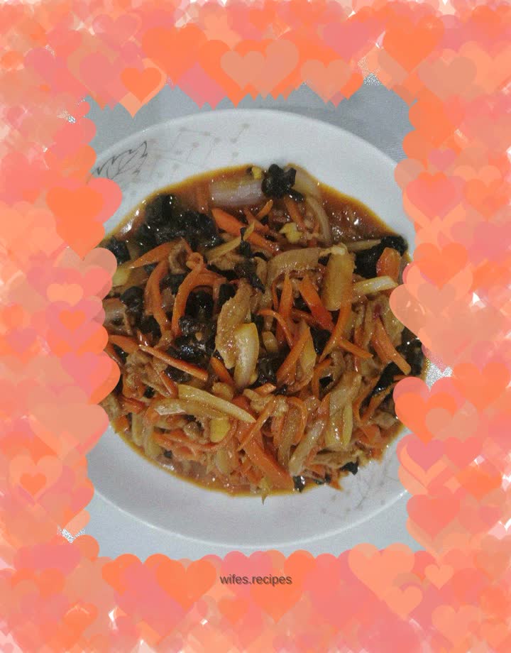 Fish-flavored shredded pork