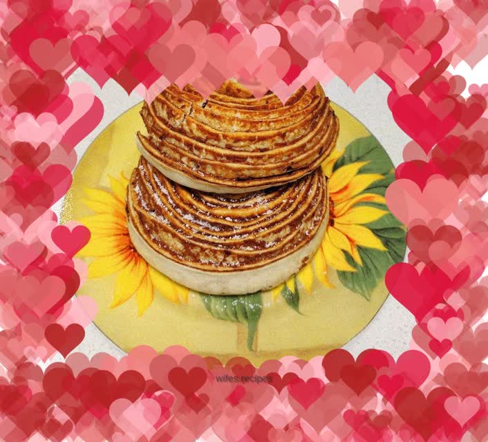 Red bean paste layered bread