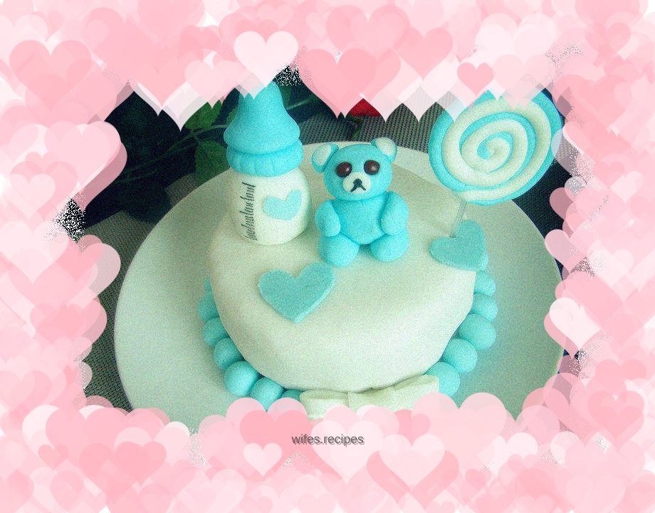 Rose Jam Fondant Cake