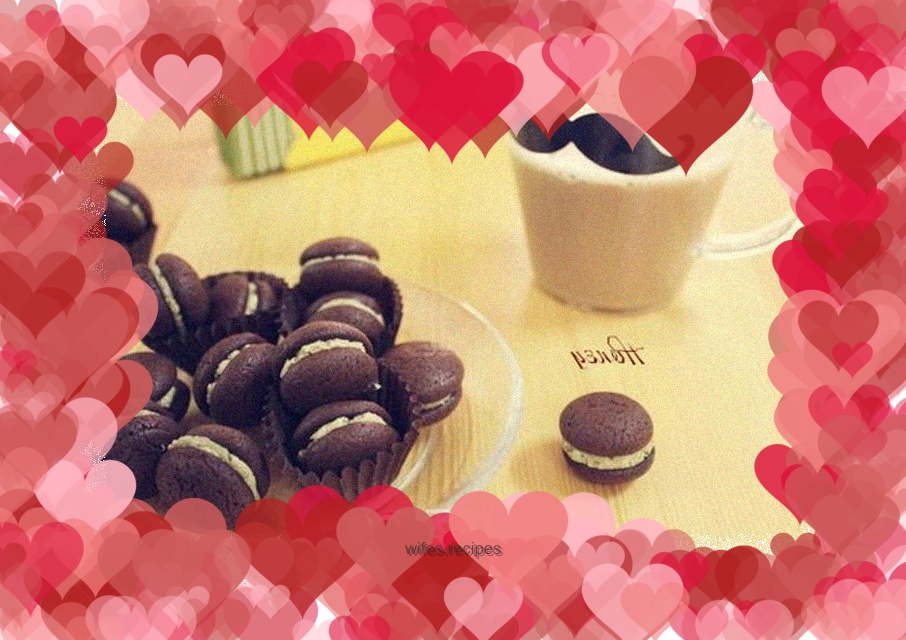 Matcha filled chocolate cake