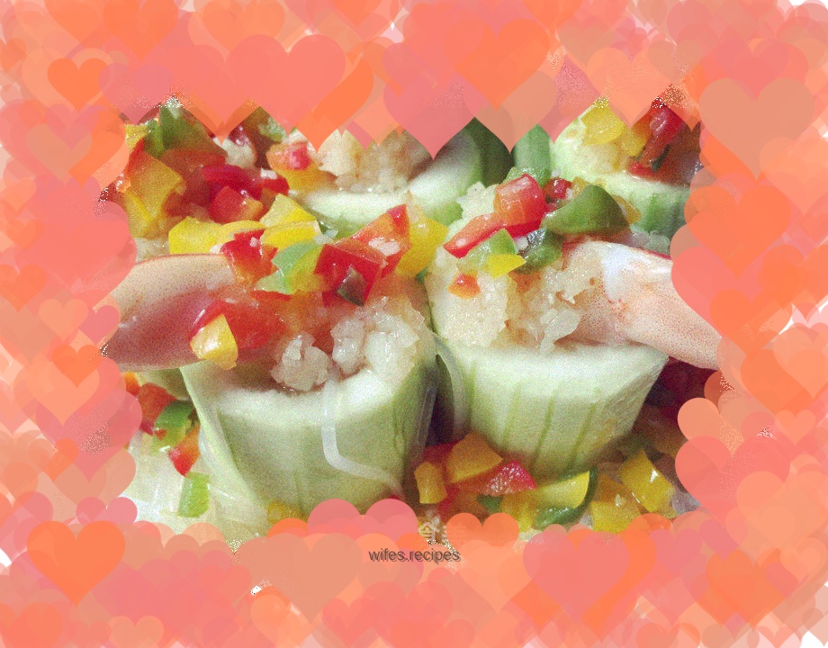 Steamed Luffa with Garlic Shrimp